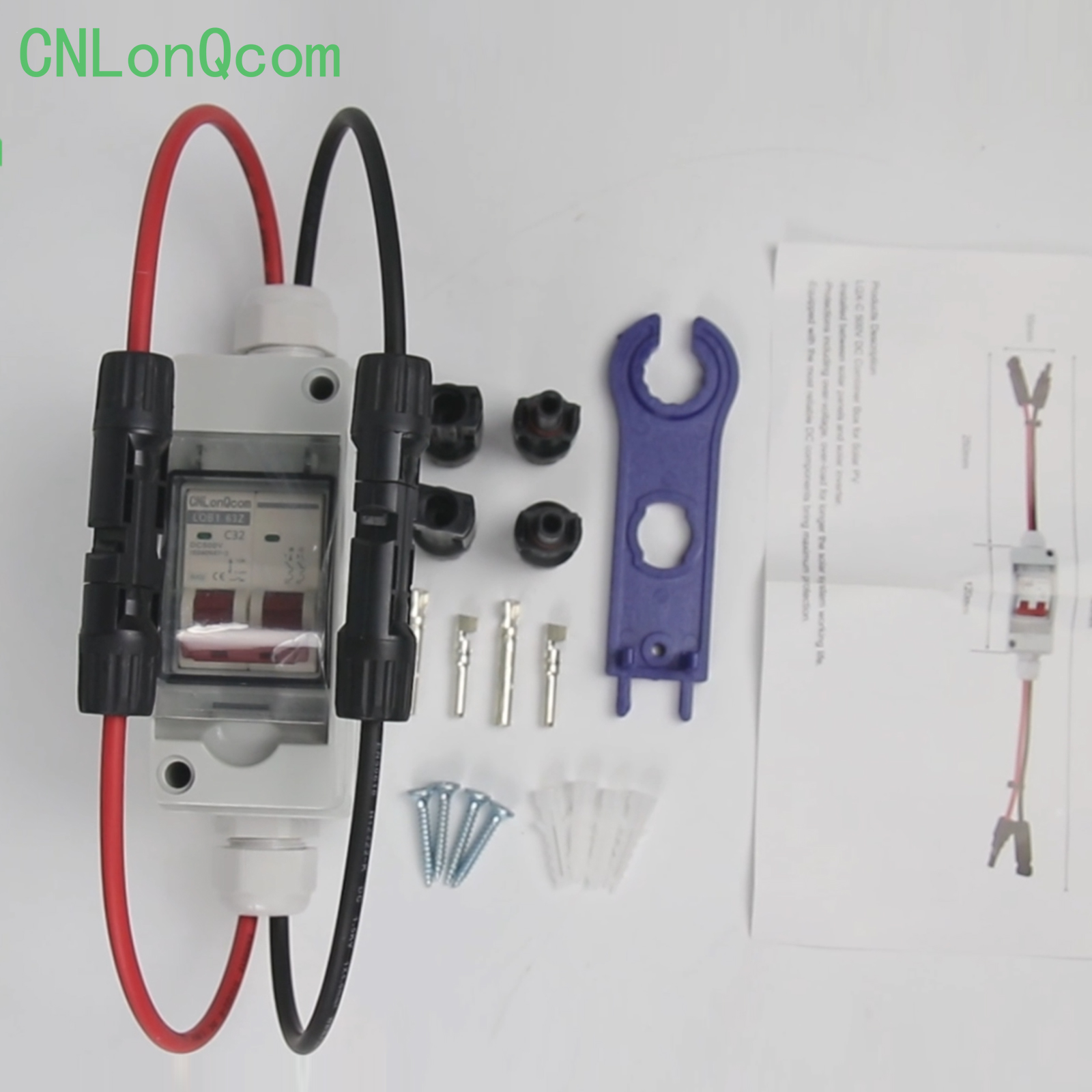 Inilunsad ng CNLonQcom ang LQX-C Solar DC Breaker Box