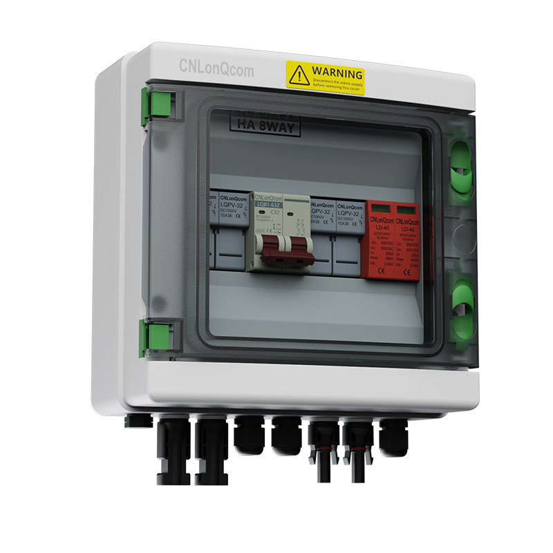 PV Combiner Box 2 sa 1 Out DC500V