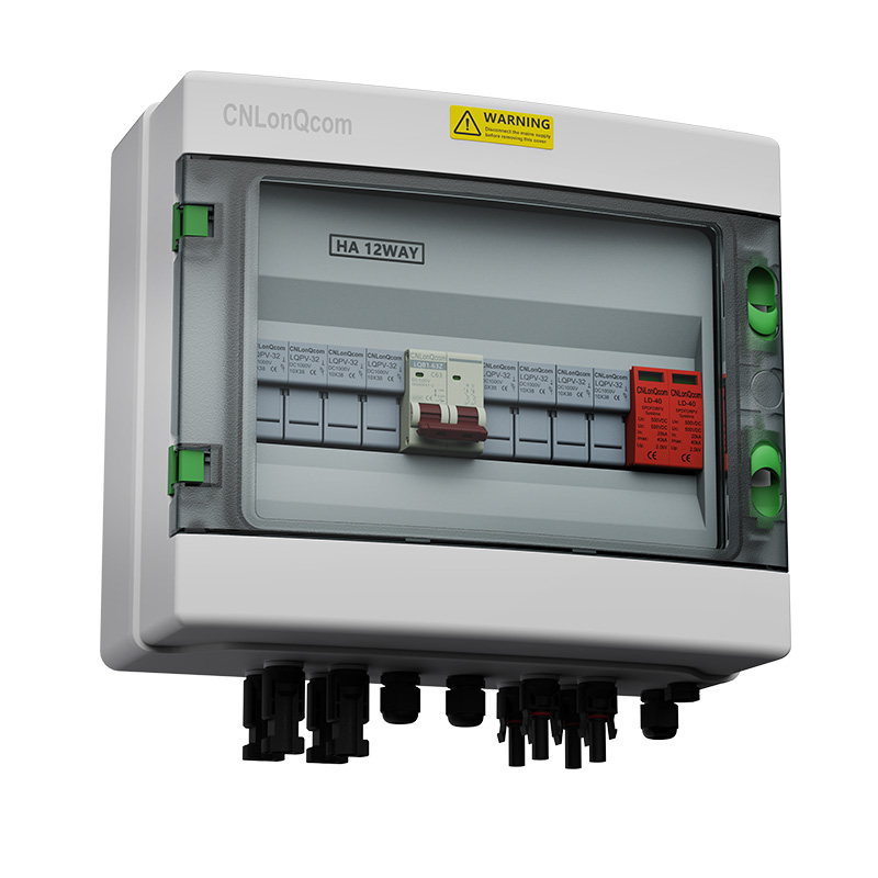 PV Combiner Box 4 sa 1 Out DC500V