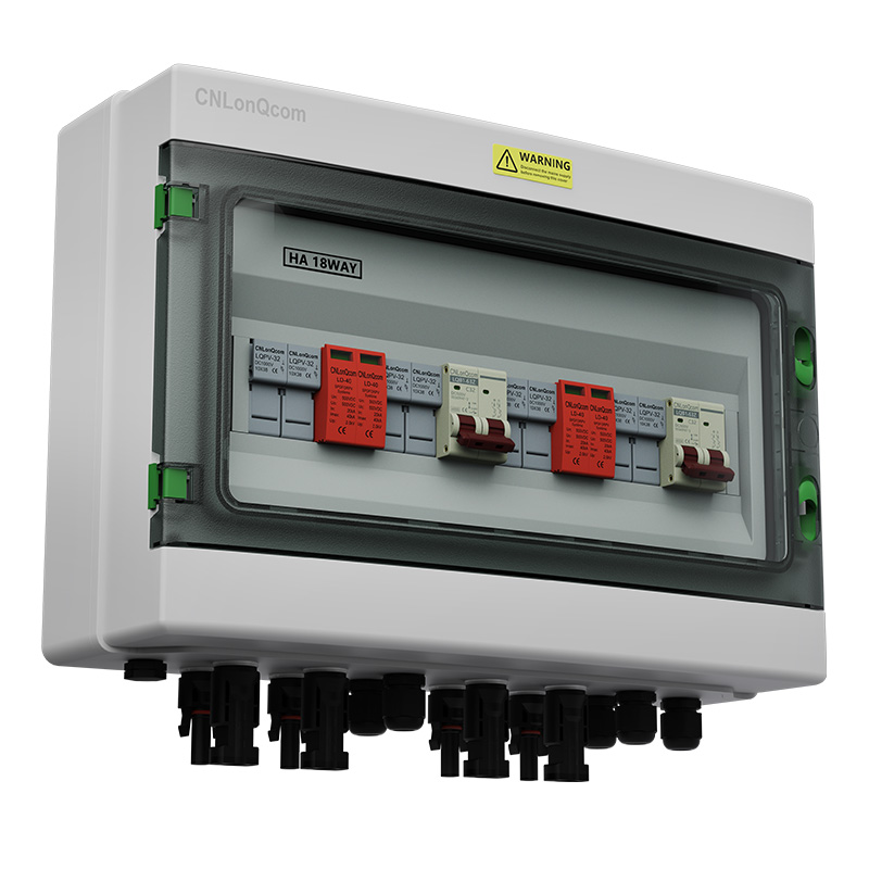 PV Combiner Box 4 sa 2 Out DC500V