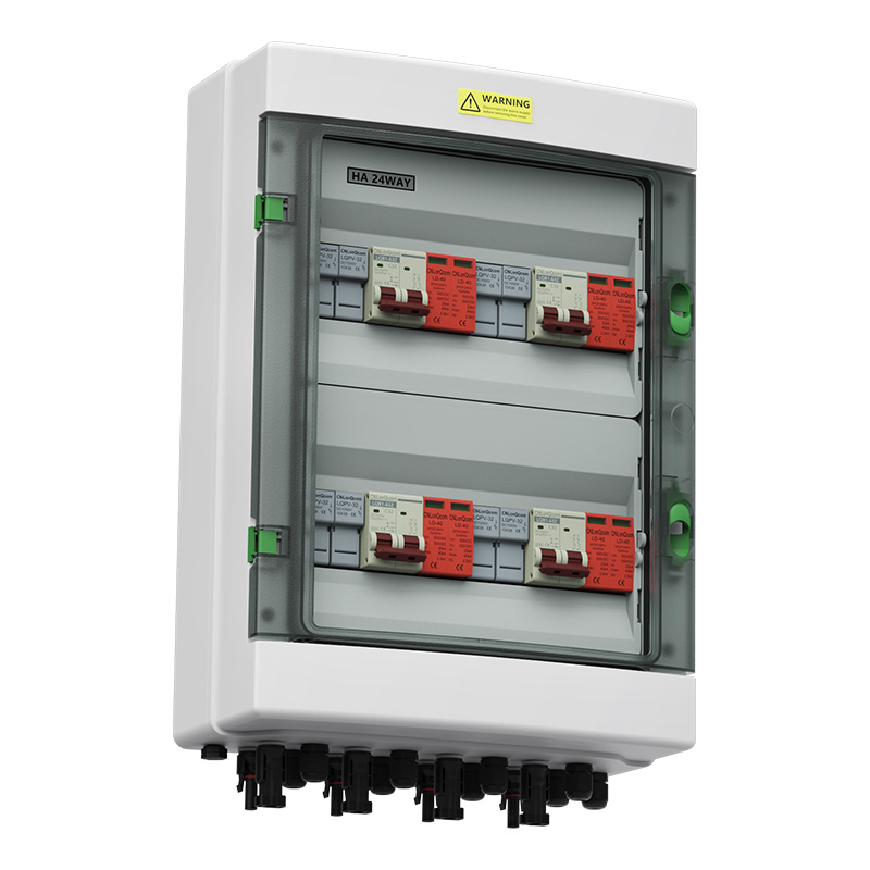 PV Combiner Box 4 sa 4 Out DC500V