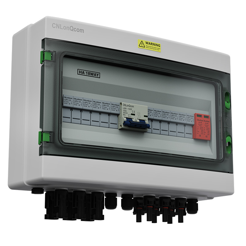 PV Combiner Box 6in 1 Out DC500V