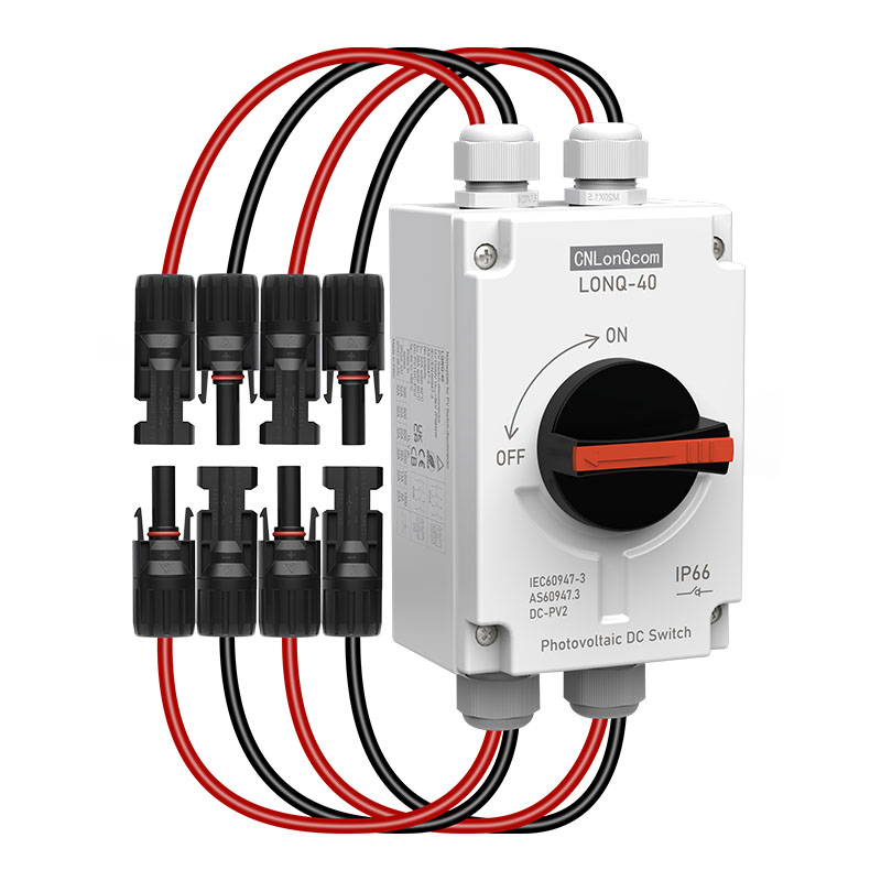 PV Disconnect Switch DC1200V 32A na may PV Cable 2in 2out